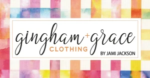 Delaware SBDC Client Gingham and Grace Clothing logo