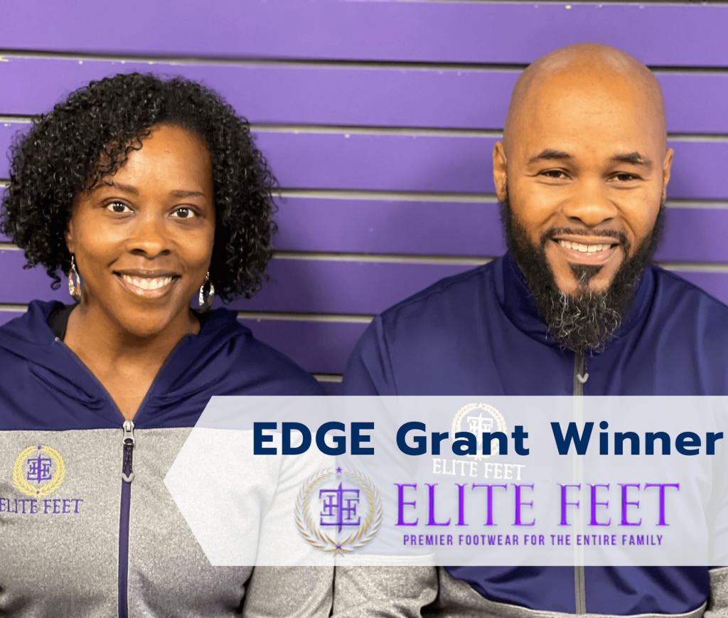 Delaware SBDC Client Elite Feet photo as EDGE Grant winners