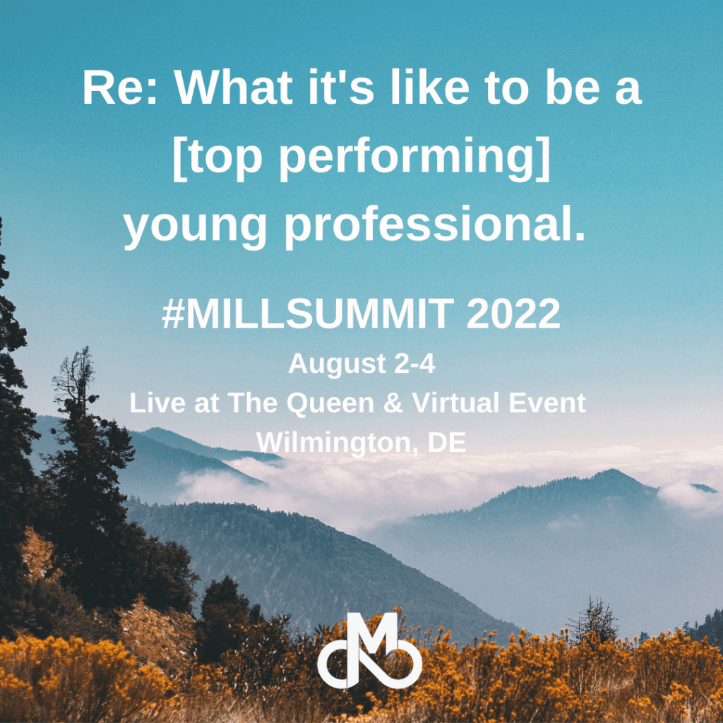 A flyer of the Mill Summit