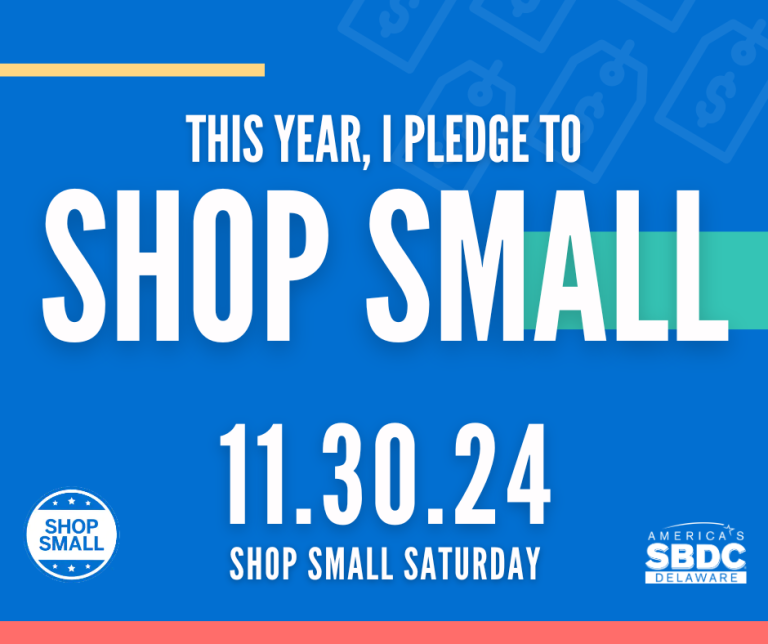 Shop Small flyer 2024